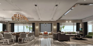 簡歐風格四居室室內裝修設計全案 施工圖與效果圖深度解析